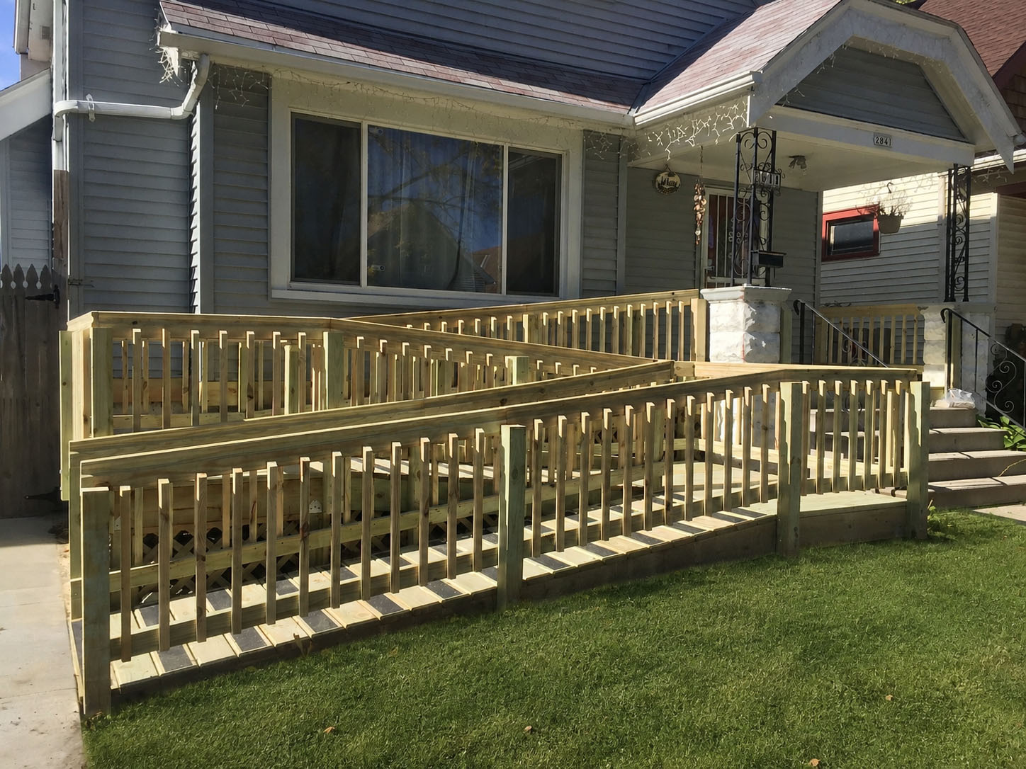 CARE - Custom Built Wood Wheelchair Ramps