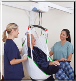 CARE:  Prism Medical Fixed Ceiling Lift